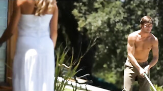 Brandi Love a kertész hapsival dug