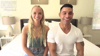 Világos Szőke spiné és az izmos krapek - Hot Guys Fuck