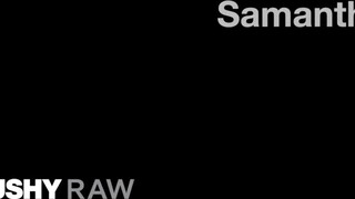 TUSHYRAW - Samantha a izgató hatalmas mellű nőci