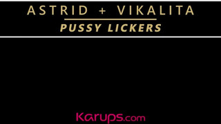 Astrid Herrara és Vikalita leszopják egymást
