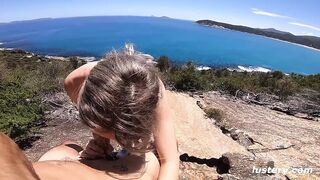 Kalandvágyó olasz pár vadul közösül a csodás öbölben