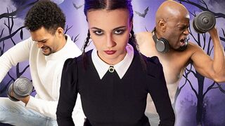 Szuka szerda megcsalja barátját hatalmas barna fasszal