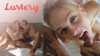 Világos Szőke amatőr szépség csábító cumizása pov-ben