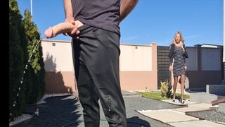 Mostohaanya nem bírt ellenállni lépfiának nagy faszának és csábította megdugni forró puncáját