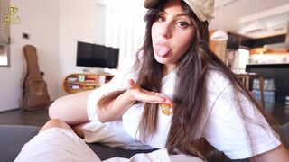 Just pam: egy forró tini amatőr pov kefélése