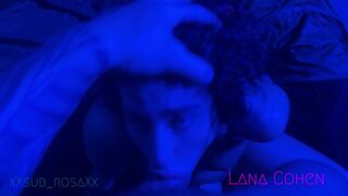 Lana cohen, a hatalmas cickós zsidó milf arcba tolva és duplán összelőve