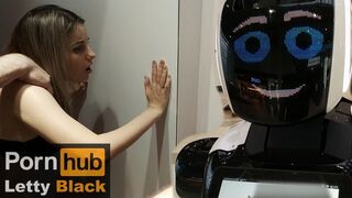 Nyilvános cumizás és beleélvezés a plázában - Letty black