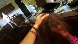 Kora Reggeli kávé után vad dugás és cumizás egy tinivel