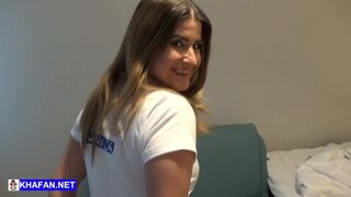 Dögös szomszéd csaj megbassza a farkam pov-ban