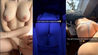 Fősulis csajok mocskos baszása snapchat válogatásban hármas képernyőn