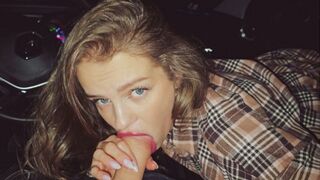 Házas kurva kockázatosan cidázza le a taxist