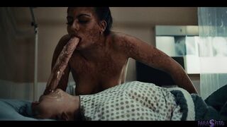 Parasited: Döbbenetes Horror Pornó - Gal Ritchie Nővérként Idegen Szörnyet Növeszt Leana Lovings Megtermékenyítésére